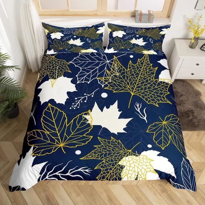 Housse de couette 240x260 cm + 2 taies d'oreiller 65x65 cm Coton Lorenzo