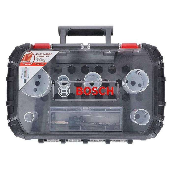 Bosch Coffret Scies Trepans Carbure Universelles 2608594184 Achat Vente Scie Trepan Cloche Bosch Coffret Scies Trepans Cdiscount