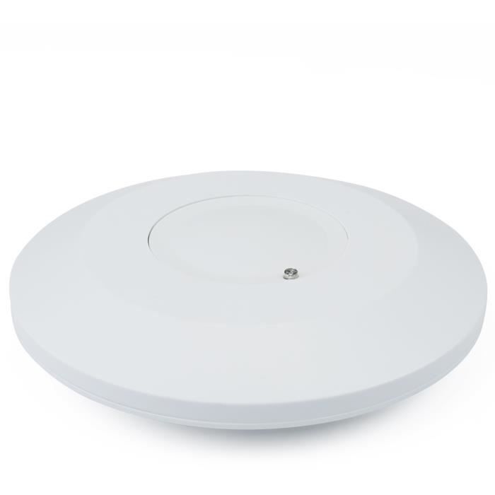 Plafonnier LED 18W Avec Détecteur De Mouvement, Blanc