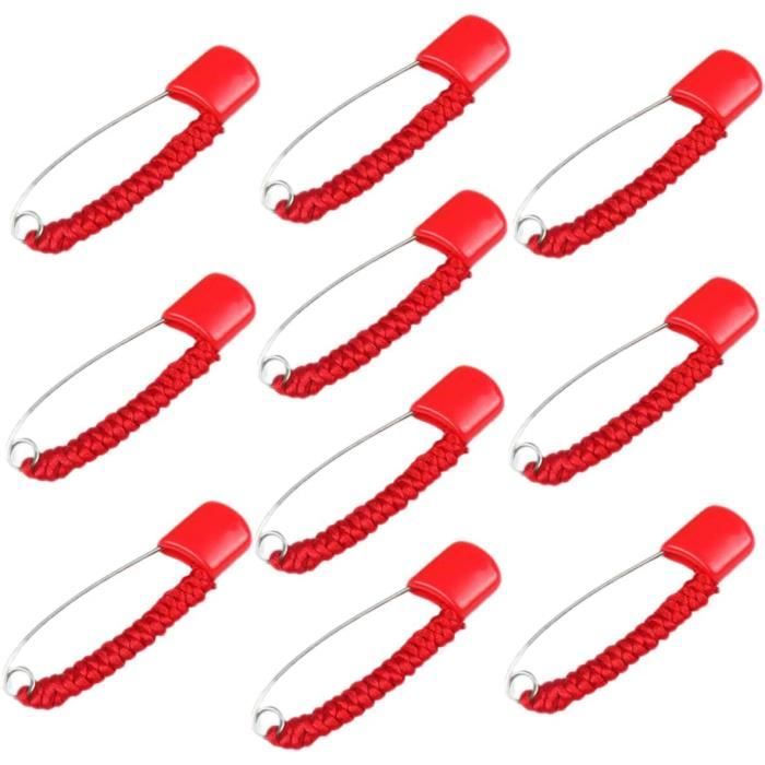 10 Piecès Boutons Jeans Clipsable, Épingles à Boutons Boucles Ajustable Bouton Pantalon A Clipser Couture Tendeur De Bouton De Pantalon Tendeur De Serre Taille Réglable Pour Jupe Jeans Ample