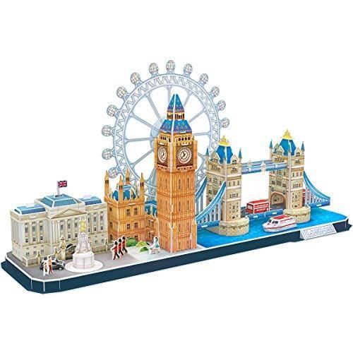 Puzzle 3D de la Ville de Londres - CUBICFUN - 100-200 pièces - Pour Enfant de 10 ans et plus