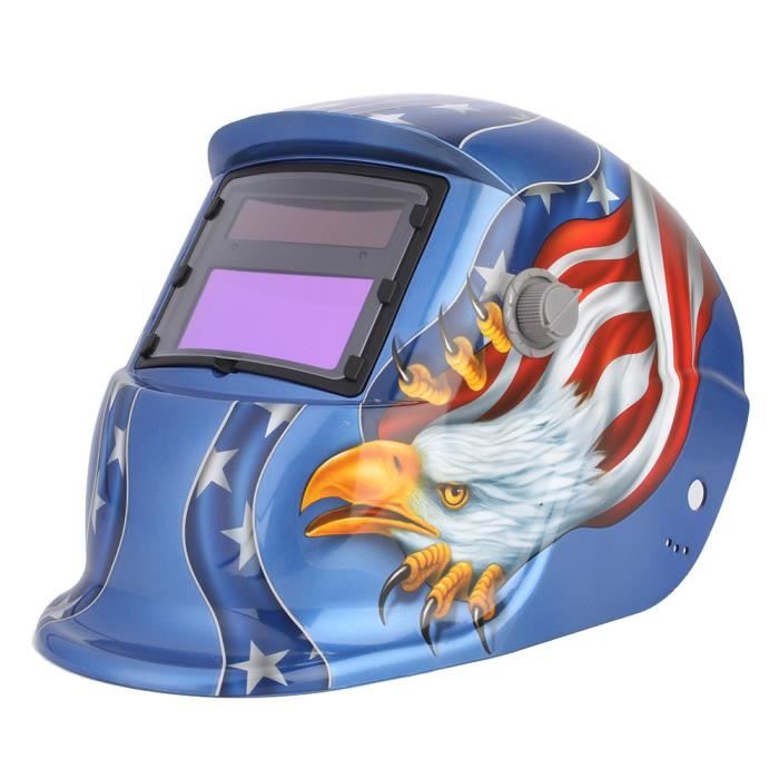Casque De Soudage Solaire TITAN Design Crâne, Assombrissement Automatique – Neuf En Boîte