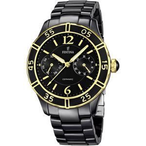 FESTINA Montre Femme -  - F16634-2 - Quartz - Noir - Cadran Rond en C&eacute;ramique 