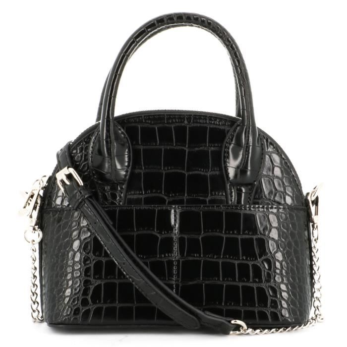 mini sac effet croco
