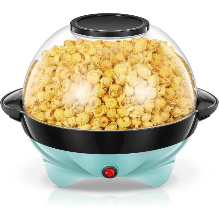 Machine à Popcorn - FOHERE - 5L Grande Capacité - Revêtement Anti-adhésif - Vert