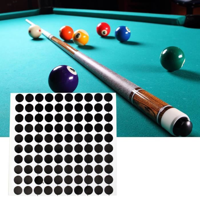 Autocollants De Réparation Pour Billard Scott Edward – Tissu Fibre, Adhésif Durable, Plusieurs Tailles