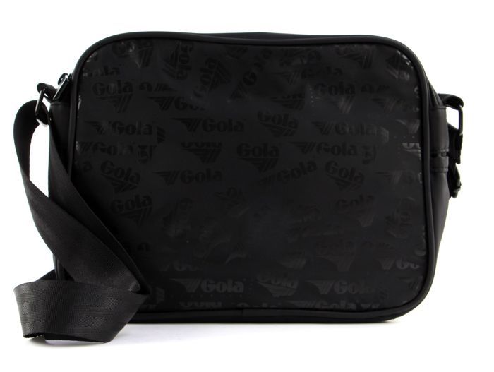 Sac à Bandoulière Gola Redford Noir Et Blanc - Neuf Avec étiquettes, PVC Ajustable Pour Femme