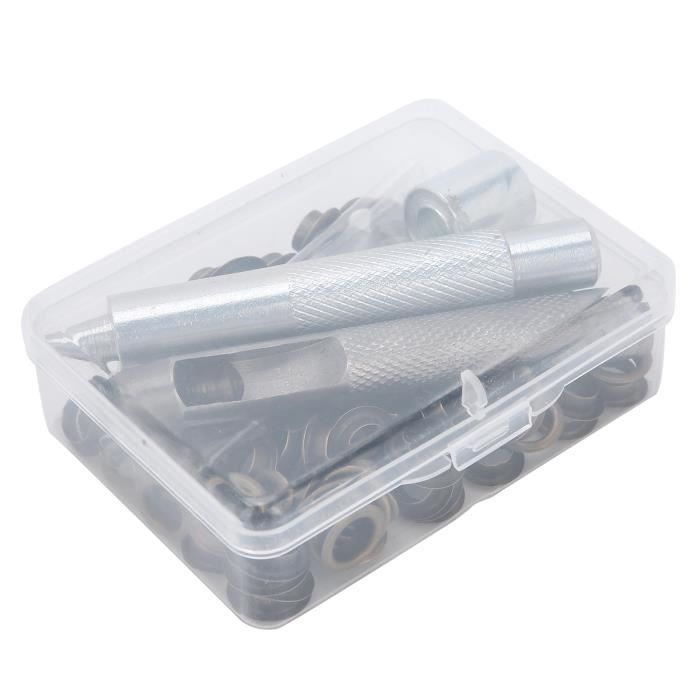 12mm métal oeillets rivets laiton oeillet oeillet kit chaussures sac