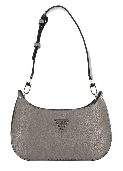 Sac à Épaule GUESS Twiller Mini Top Zip - Noir, 100% Polyester, Fermeture Zippée
