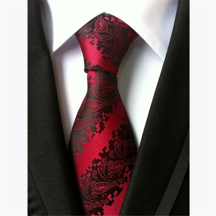 Pochettes Homme Vincenzo Boretti Cravate Homme, Pure Soie, Haute Densité De Pince Cravate