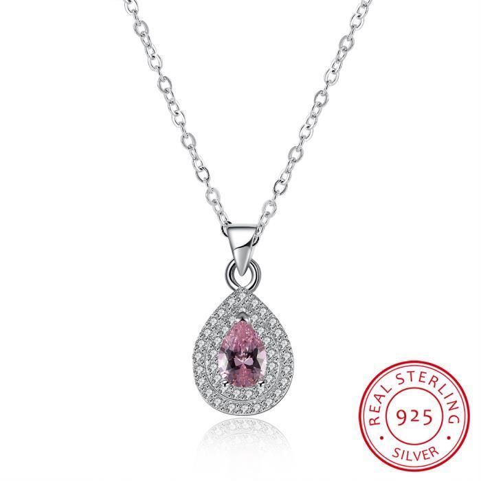 collier argent femme goutte collier argent femme goutte