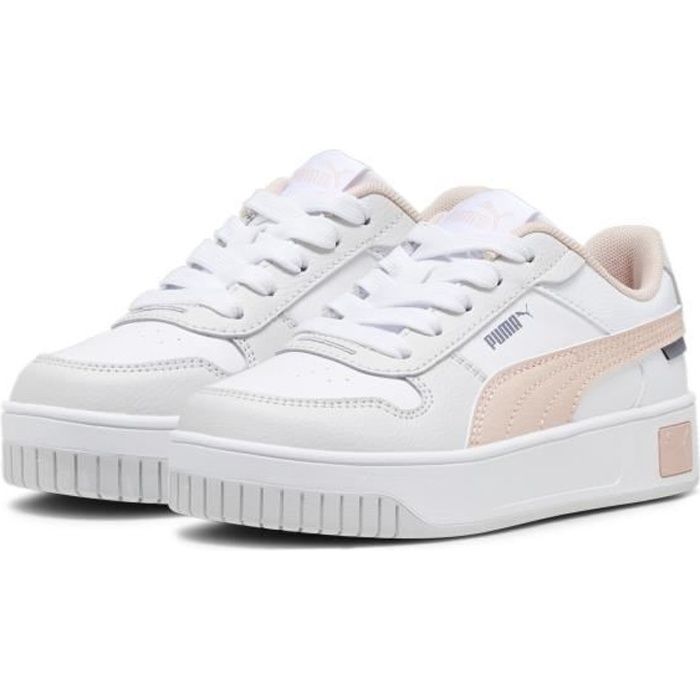 Baskets fille Puma Carina Street PS rose dust feather gray