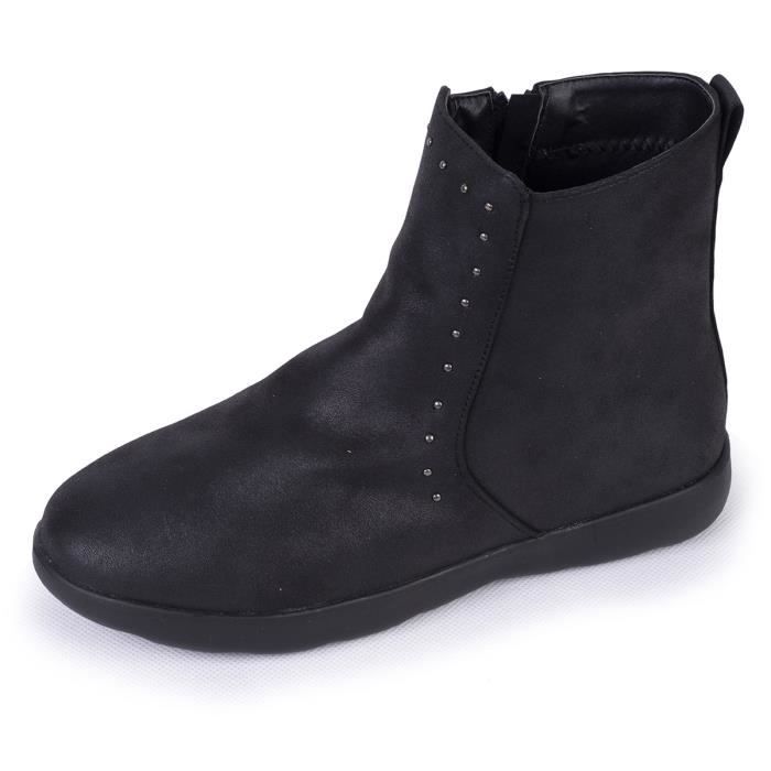 bottines homme cloutées pas cher