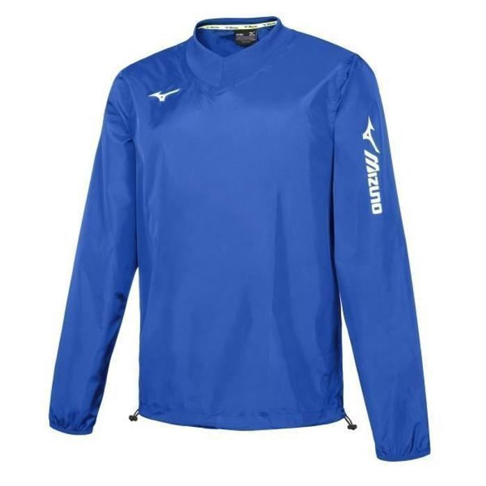Veste de Running - Mizuno - Sendai Trad - Homme - Noir - Manches longues - Respirant Veste de Running - Mizuno - Sendai Trad - Homme - Noir - Manches longues - Respirant