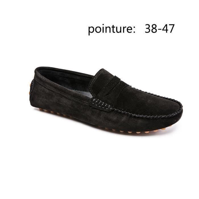 Mocassin homme online ouvert derriere