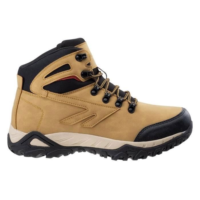 Chaussures de randonnée Hi-Tec Medin Mid pour homme - Marron - Respirantes Chaussures de randonnée Hi-Tec Medin Mid pour homme - Marron - Respirantes