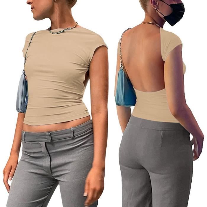 T-shirt D'entraînement Femme Suncife - Manches Courtes, Coupe Ample, Respirant, été Yoga Sport