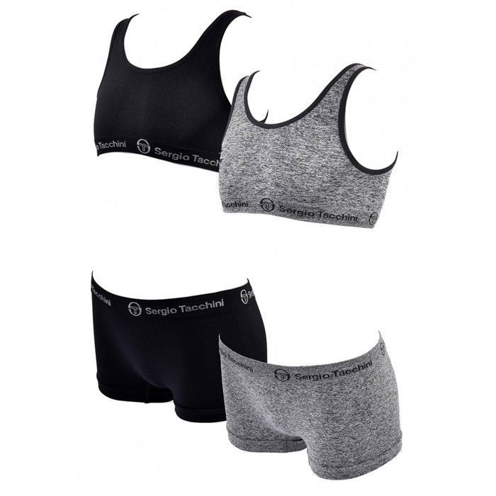 Boxer Sergio Tacchini - Lot De 2 - Moderne - 95% Polyester 5% élasthanne - Neuf étiqueté