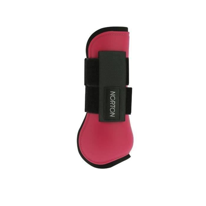 Comparer les prix de Guêtres NORTON - Couleur : framboise, néoprène noir, Taille : poney équitation