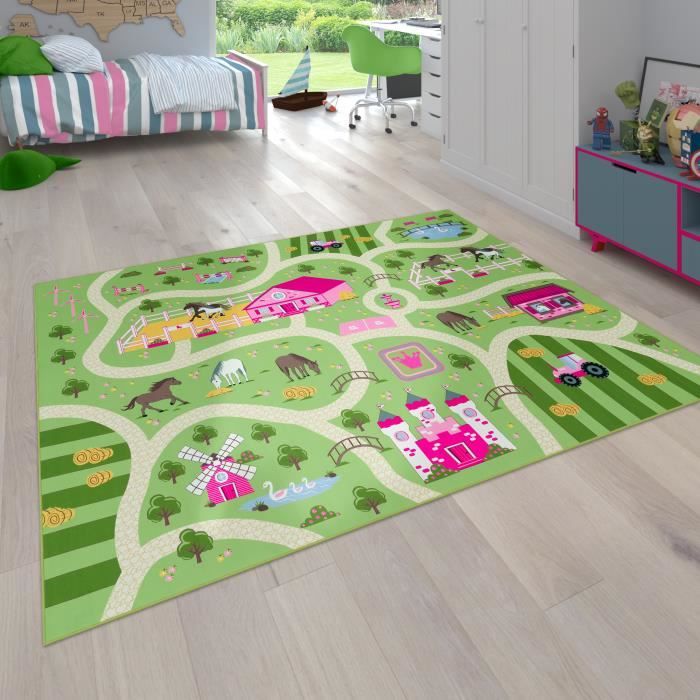 Tapis Enfant Ferme Cdiscount