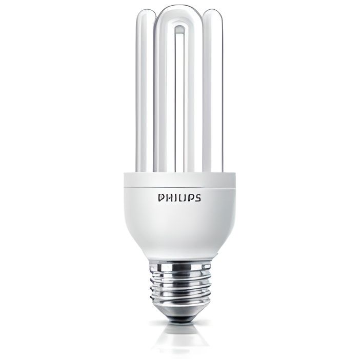 8 W, 38 W, Stick, E14, 400 lm, lumière du jour froide Philips Genie Ampoule à économie dénergie tube 872790082747700 ampoule fluorescente   Ampoules fluorescentes 