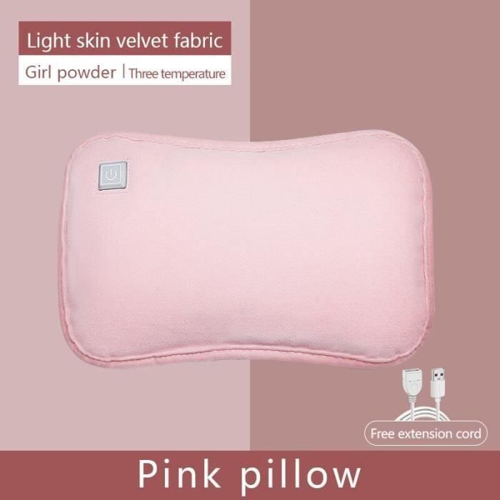 Chauffe-Mains Électrique Rechargeable En Peluche Hiver - Mitaines Chaudes USB Pour Femmes Et Hommes