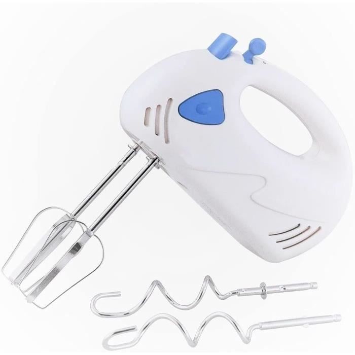 Mélangeur Électrique Léger Avec Double Fouet - 7 Vitesses Pour Pâtisserie Facile