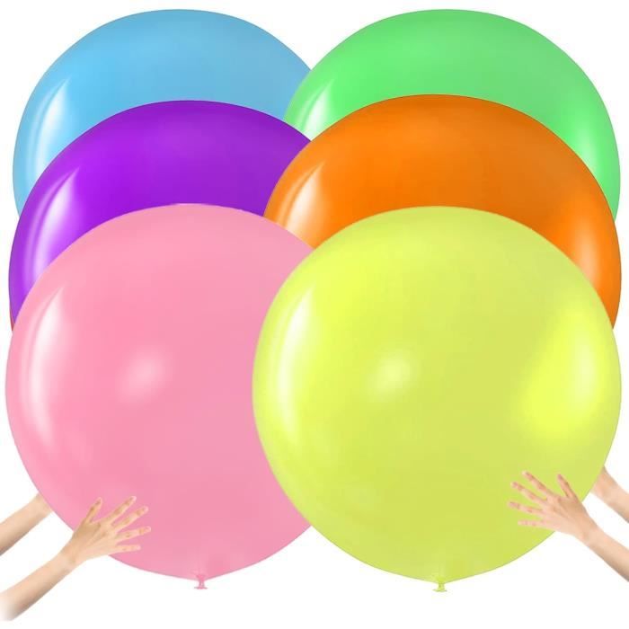 30 Ballons Arc-en-ciel 10 Pouces Pour Anniversaire - Idéal Décoration Avec Hélium