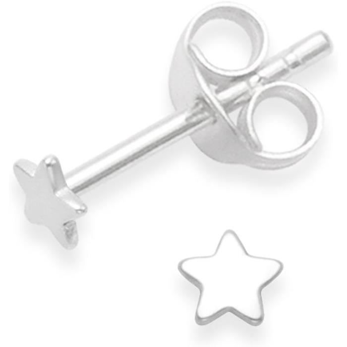 Boucles D'oreilles étoile Crochet En Argent Sterling Avec Cristaux - Style Starburst, Pendantes