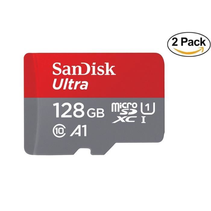 2PCS Sandisk Ultra Micro SD SDXC Class 10 UHS I 120Mb/ - vue 4
