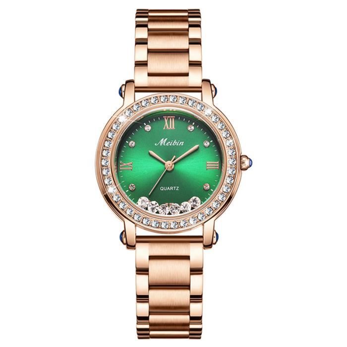 Montre de luxe en cuir à Quartz pour femmes - Test et Avis
