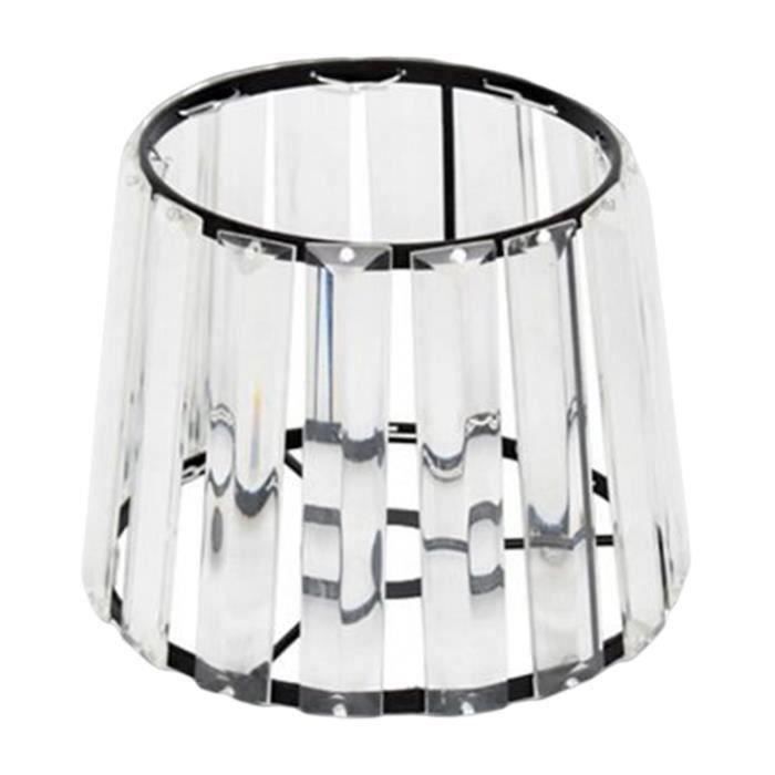 Abat-Jour Tambour En Rotin Naturel - Lot De 2 - Pour Lustre Et Lampe E27/E14 - Style Bohème
