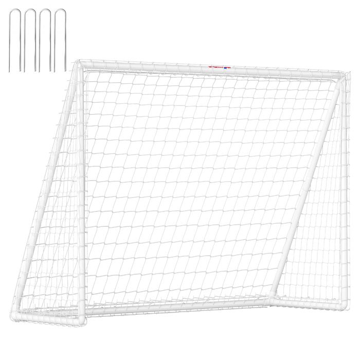 BaseGoal But De Foot Enfant 3 En 1 Portable 120x90cm Avec Tissu Cible Et Cônes - Cadeau Football