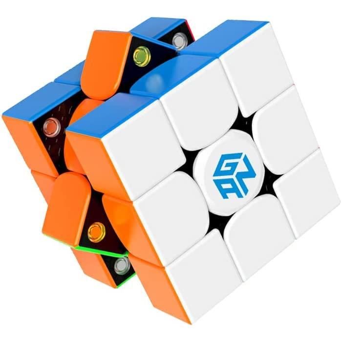 GAN Magic Cube Magnétique 3x3x3, Puzzle Cube de Vitesse Rapide Fluide sans  Autocollant avec Système GES Pro, Surface en Cellules46 - Cdiscount Jeux -  Jouets