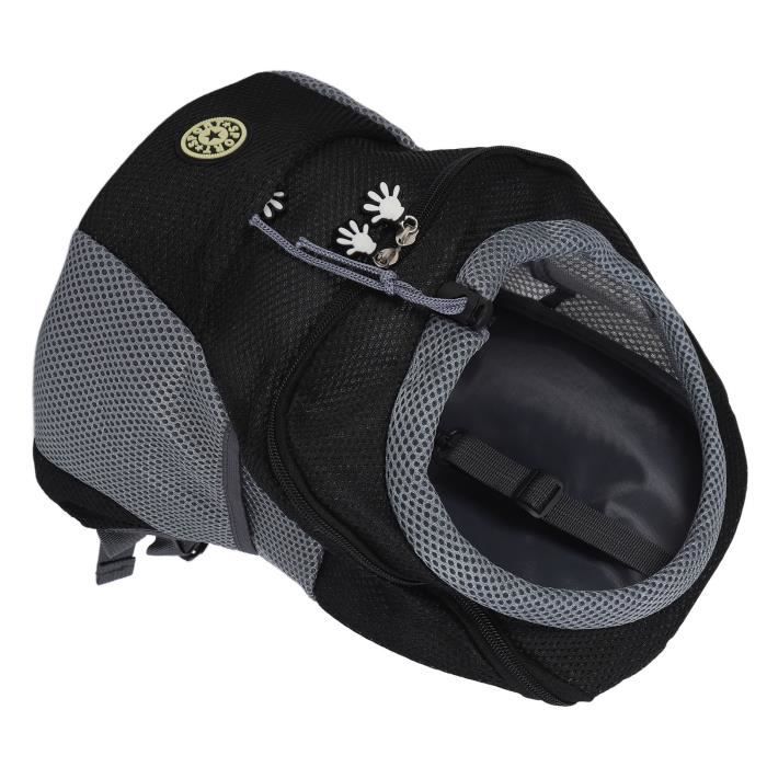 Meilleurs prix pour COC-7590762200723-Sac à dos pour chien confortable et aéré, avec fenêtre d'observation, ceinture de sécurité et coussin amovible