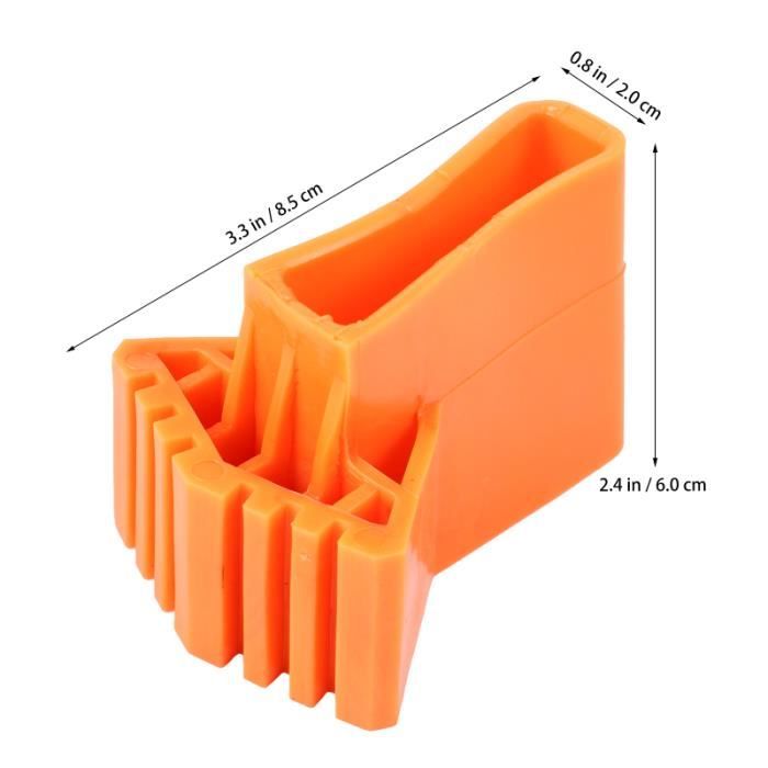 2 Tapis De Protection Pour échelle Télescopique Caoutchouc Diamètre 40-95mm - Neuf