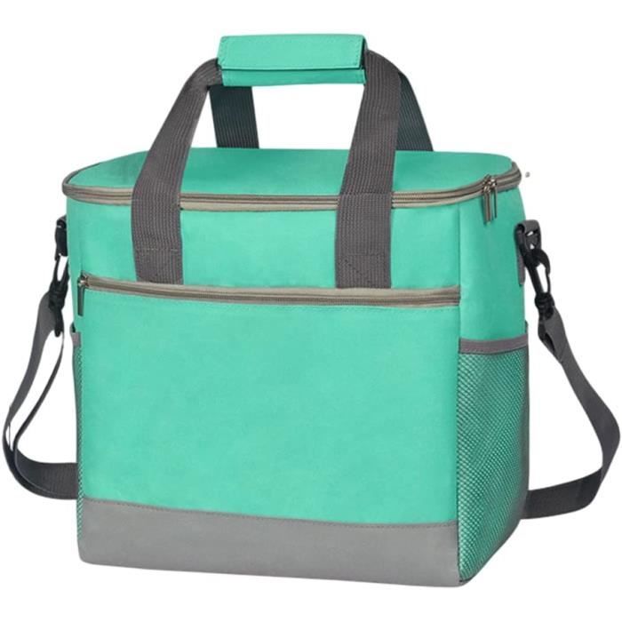 Glacière Trolley Thermos Thermocafe 28L - Sac Isotherme à Roulettes, Polyester Bleu Marine, Pour Pique-nique