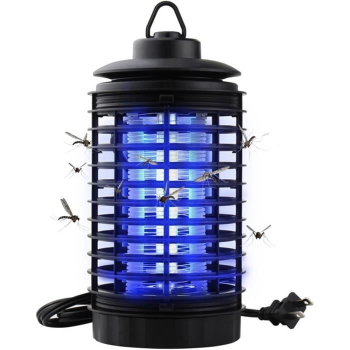 Lampe Anti Moustiques, Lampe Tueur D'Insectes Électrique Avec Lumière