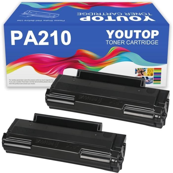 Cartouche De Toner Compatible PA-210 Pour Imprimantes Pantum P2502W, M6500NW, Etc. – Noir, Rendement 1600 Pages - 2