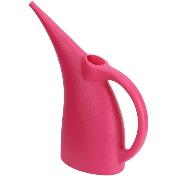 Arrosoir En Métal Noir Mat 1,8 Litres - Bec Long 15 Cm, Design Élégant Pour Plantes D'Intérieur & Bureau