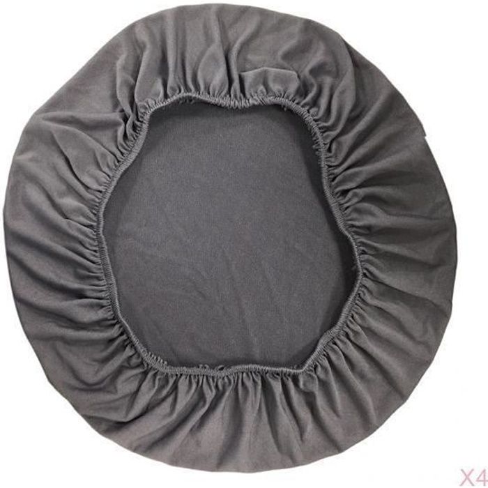 Alomejor Housse De Tabouret De Piano Anti-Poussière En Peluche - Protecteur Siège Avec Dentelle (Noir)