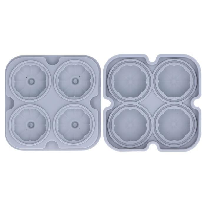 Moule En Silicone Citrouille 3D Avec Couvercle - Pour Pot à Bijoux, Bougeoir, Rangement Bonbons - Décoration Halloween, Automne - DIY Résine - 2