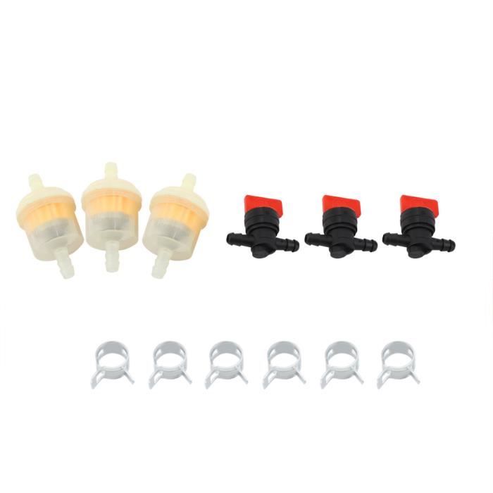 6 Tuyaux De Ventilation Réservoir Carburant EMagTech - Compatible Stihl 021, 023, MS250, MS290 - Caoutchouc - 12cm