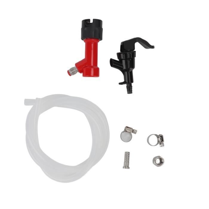 Serrure Robinet Bière Acier Inox – Anti-Fuite & Anti-Vol – 2 Clés – Pour Fût Pression Homebrew