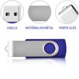 Lot De 5 Clés USB 2.0 32Go Flash Drive Pivotant Stockage Disque Mémoire Stick Pendrive -1