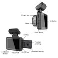Caméra de Voiture avant et arrière 1080P-480P-Enregistrement en boucle-Sans carte mémoire-Vision Nocturne-1