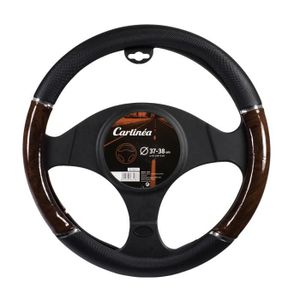Noir 36cm 38CM Super PDR Couvre Volant Caches de Volant Microfibre Cuir Ice Silk 36CM 40CM Cool Skid Proof /& Respiration Absorbant la Sueur et S/échage Instantan/é