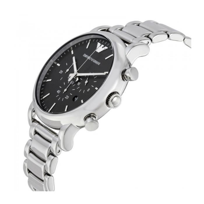 Emporio Armani EMPORIO ARMANI MONTRE LUIGI MONTRE CLASSIQUE AR1894 Achat vente montre Mixte Adulte Cdiscount