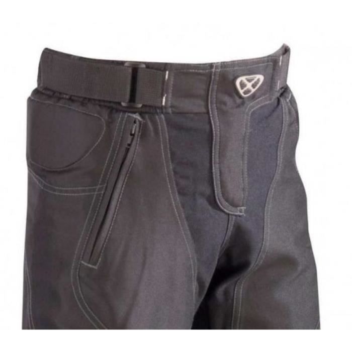 Ixon X Arizona 1.0 Air Pantalon Moto Femme – Ventilation Maximale Noir/Gris Clair Taille M