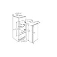 Faure Réfrigérateur 1 porte intégrable à glissière 188l - FEAN12ES1-2